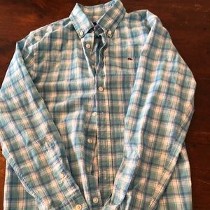 Vineyard Vines Whale button down shirt
